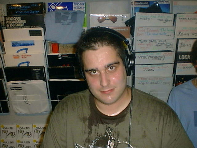 Don't make the man pose for pictures while he's in the mix!